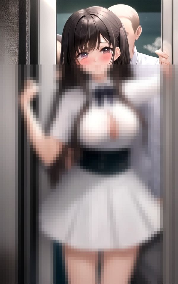 サンプル画像5:凌●されると分かっていながら毎日同じ電車に乗ってきては痴●で感じてしまう女の子(mion) [d_372118]