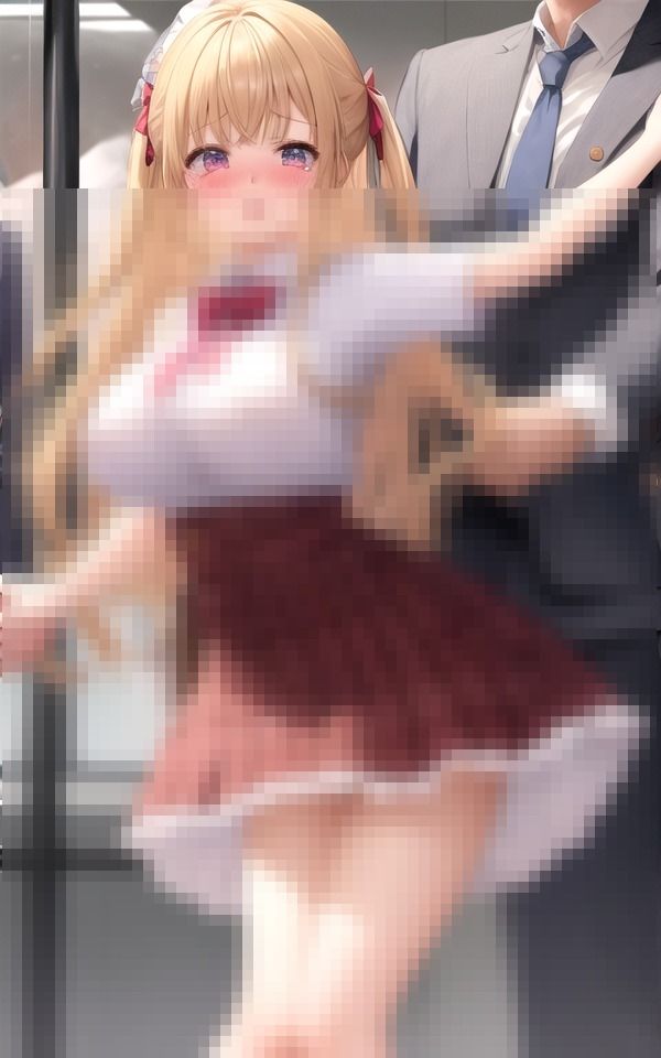 サンプル画像6:凌●されると分かっていながら毎日同じ電車に乗ってきては痴●で感じてしまう女の子(mion) [d_372118]