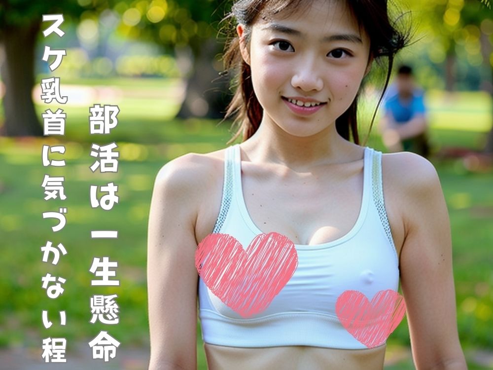 サンプル画像3:JKたちのリアルな顔面と発育途上のふくらみ(おっぱい愛好家) [d_372141]