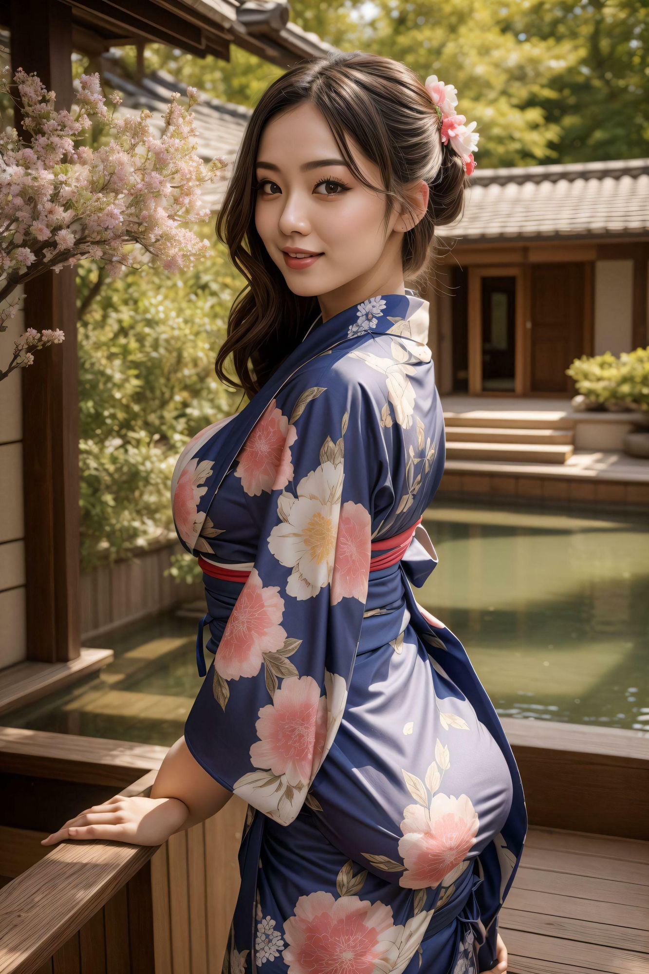 若女将はおっぱいで客をとる