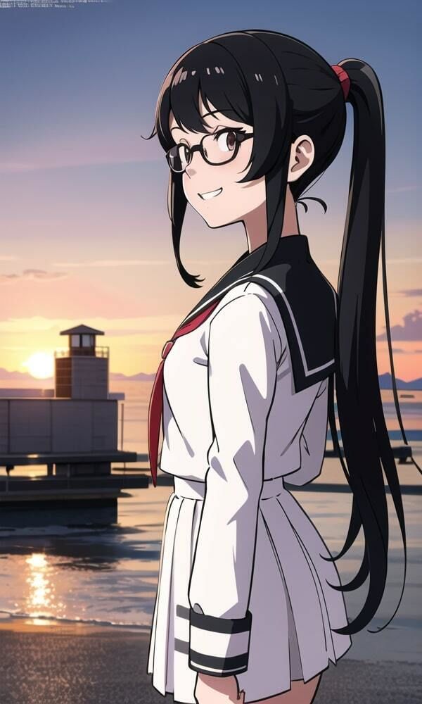 サンプル画像4:ぽにて眼鏡女子との青春の日々(いろり焼き) [d_372151]