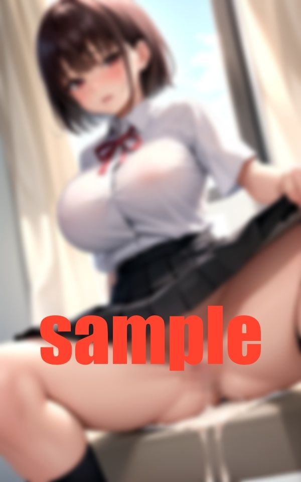 サンプル画像1:恐怖の休み時間-休み時間のたびに女の子たちが狂っていく-(敬天AI人) [d_372183]