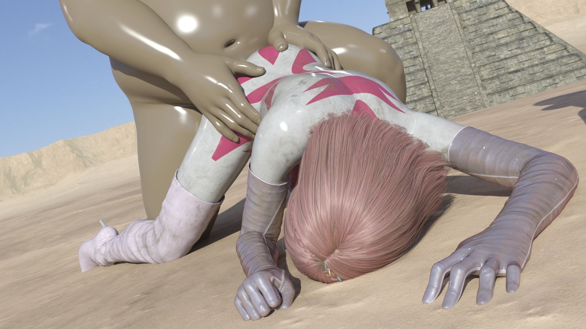 サンプル画像5:静寂のピンク(tsumayoji研究所) [d_372275]