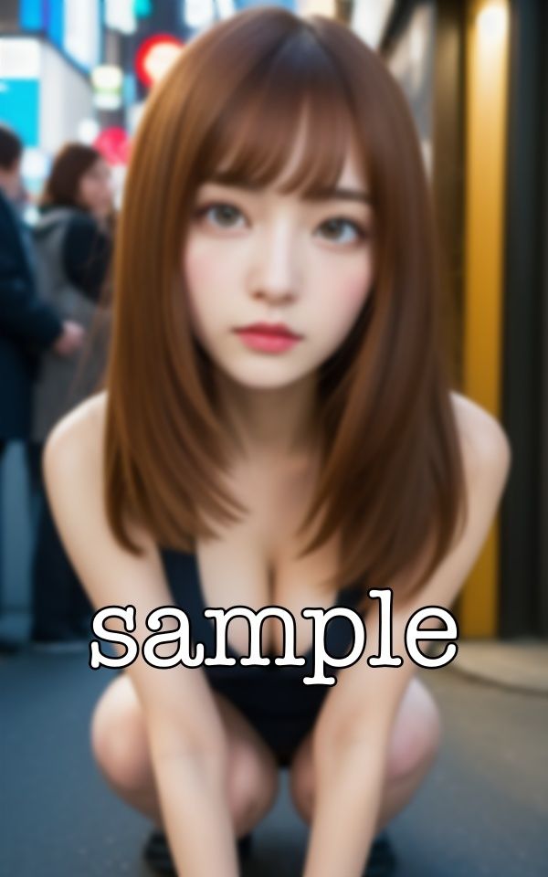 サンプル画像2:パンチラ特集！路上でパンチラで誘惑する22歳のFカップ・・(寝る前に読みたくなる大人のエロ本) [d_372332]