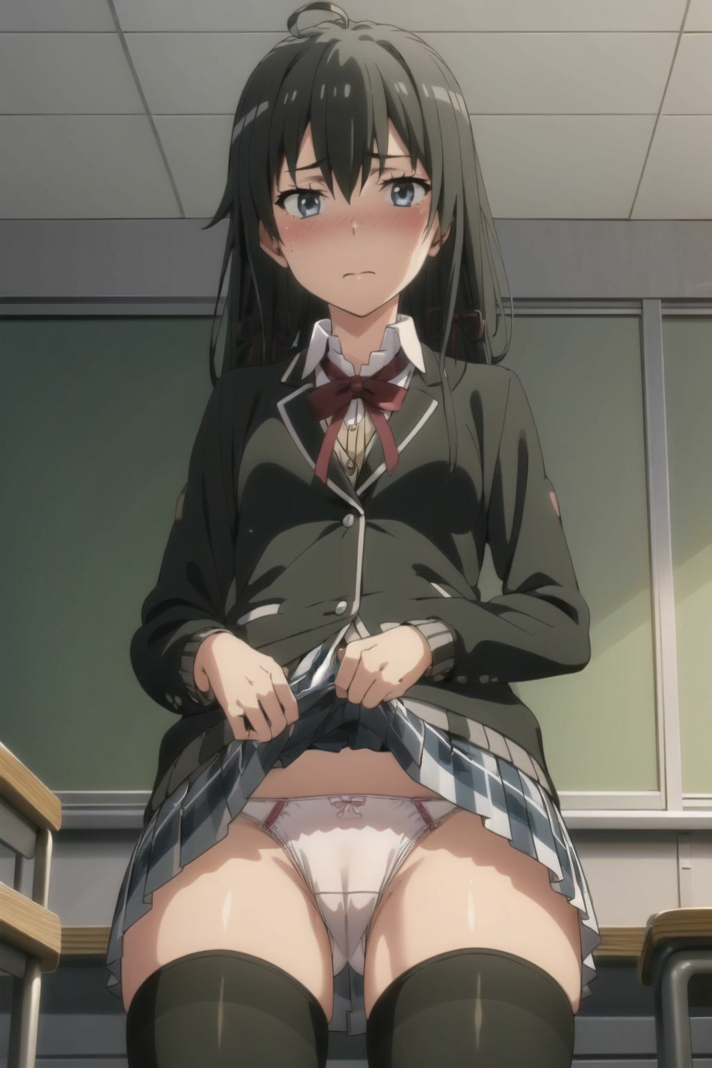 サンプル画像1:キャラクターコレクション Vol.3『雪ノ下雪乃』(スタジオ神楽) [d_372343]