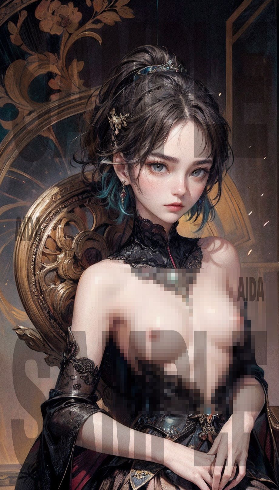 サンプル画像6:感動 AIアート美女写真集 vol 3(AIDA) [d_372365]