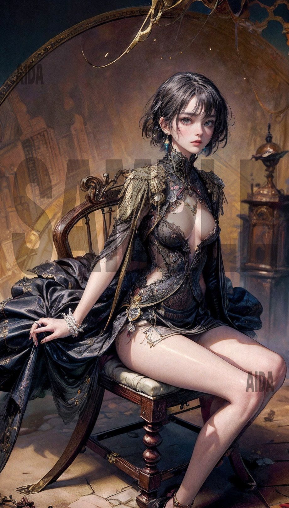 サンプル画像6:感動 AIアート美女写真集 vol 2(AIDA) [d_372366]