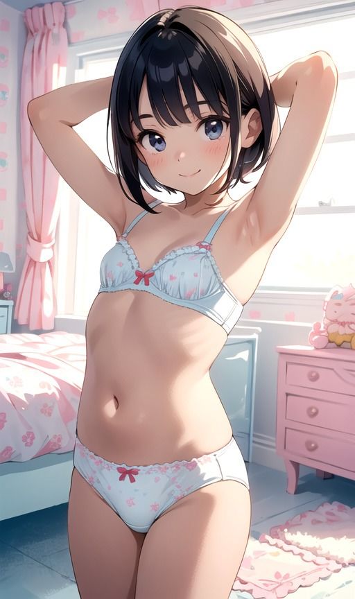 サンプル画像1:ロリ×可愛い下着姿×ちっぱい(たけよし) [d_372397]