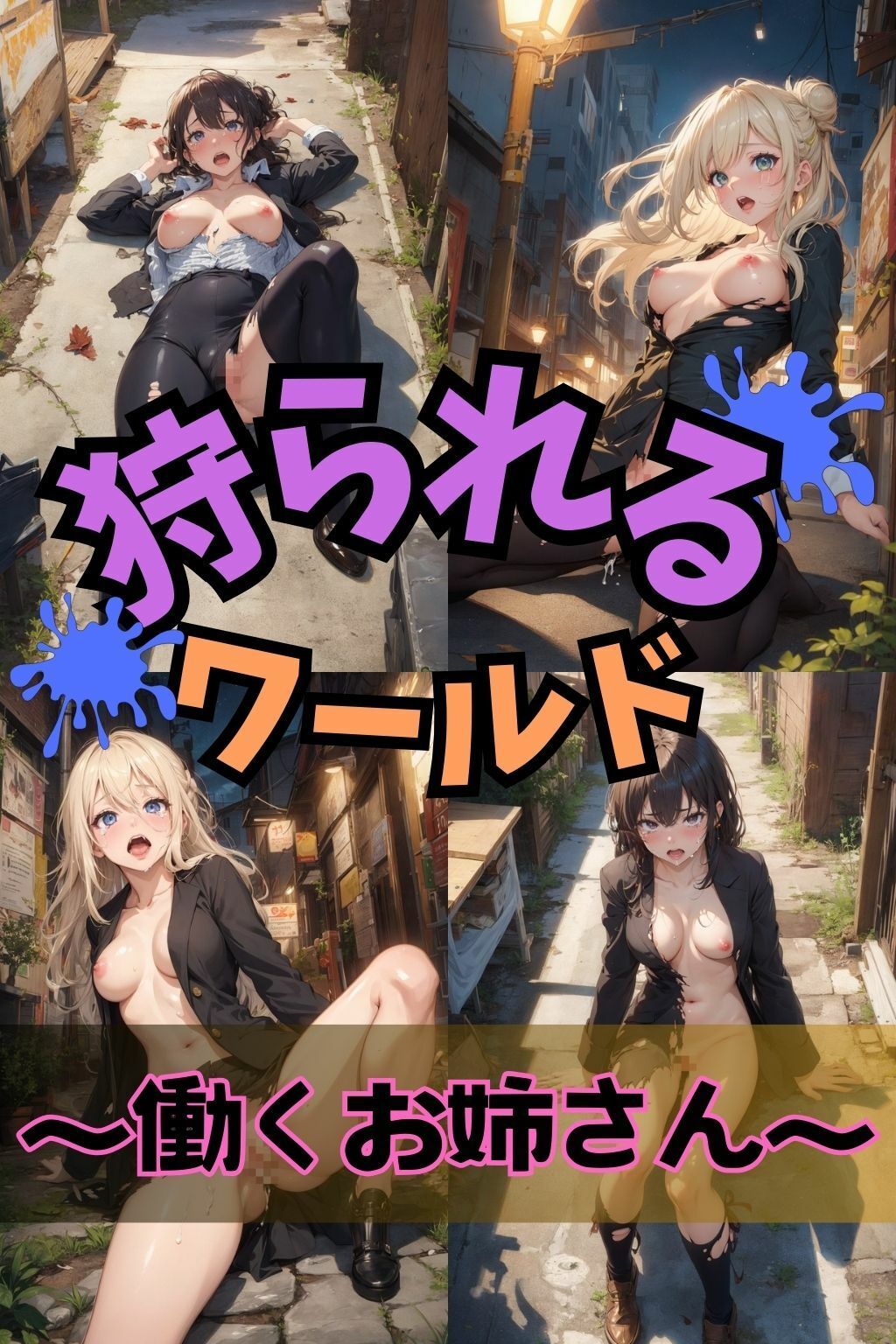 サンプル画像4:狩られるワールド(水無月AI子の部屋) [d_372404]