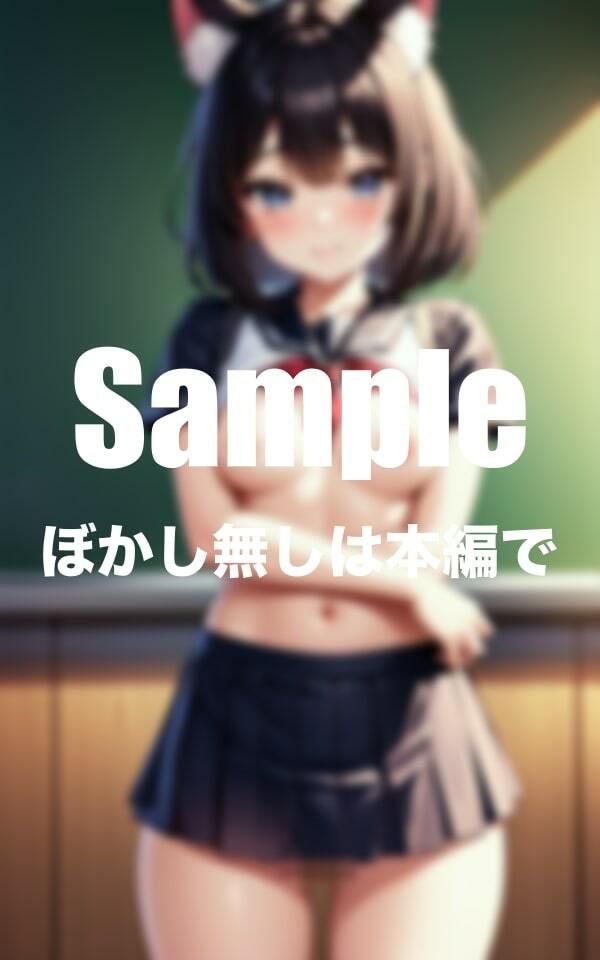 サンプル画像2:激かわ猫耳美女のエッチなお誘い(えろ侍) [d_372449]