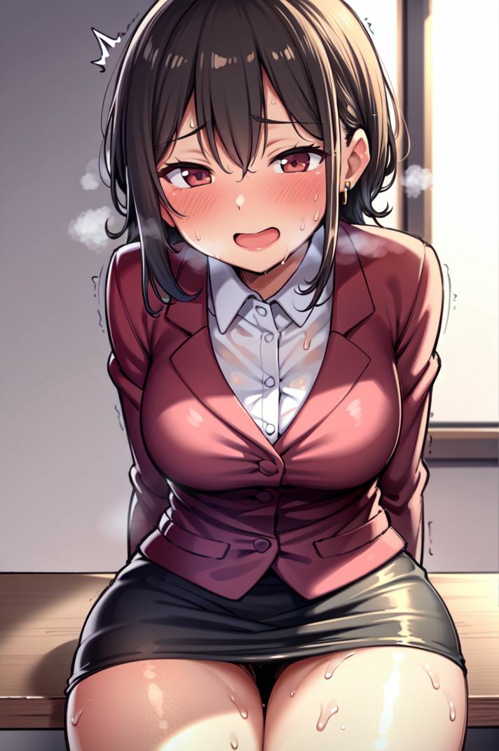 サンプル画像4:汗だく本格セックスで生保レディに中出し契約しちゃうんだなぁ(やらシコ) [d_372488]