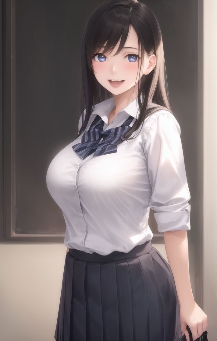 サンプル画像3:巨乳なミスコン女子とちょっと早めの卒業式(発射2秒前) [d_372515]