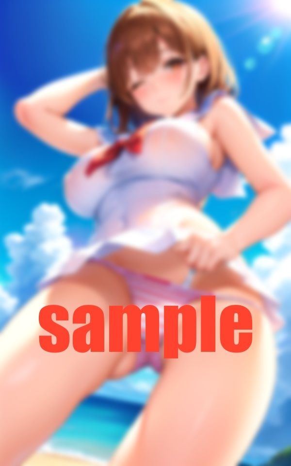 サンプル画像1:下乳の暴動(三千寵AI) [d_372536]