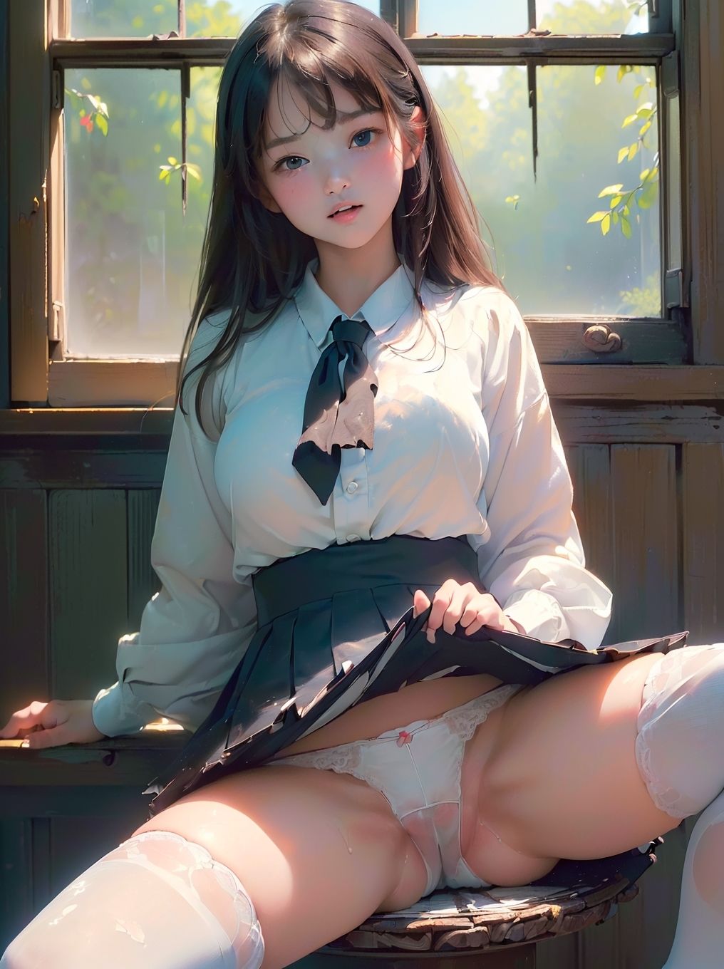 サンプル画像5:250P パンティとお股も観覧できるドリームイラスト(え〜あい出版) [d_372550]