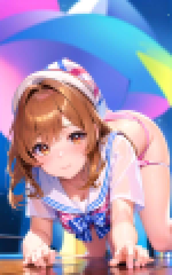 サンプル画像2:真下から見る美女の絶景(癒しの彼女たち) [d_372574]