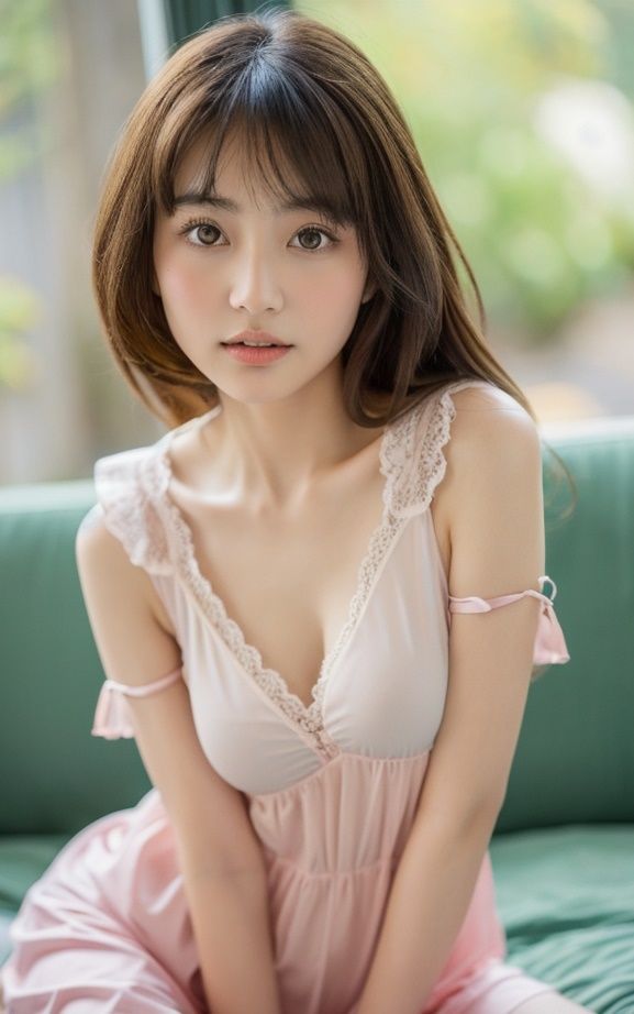 サンプル画像5:今宵は貴方と 女子大生編【AIヌードグラビア写真集】(AIパラダイス出版) [d_372582]