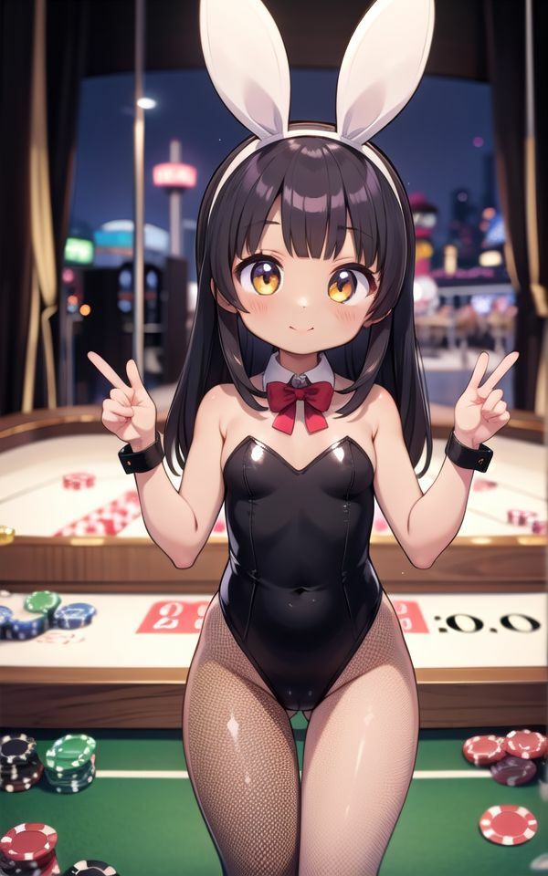 サンプル画像1:ナマイキうさぎちゃんにたっぷり種付けプレイ！(しみしみ) [d_372599]