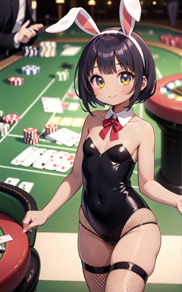 サンプル画像3:ナマイキうさぎちゃんにたっぷり種付けプレイ！(しみしみ) [d_372599]