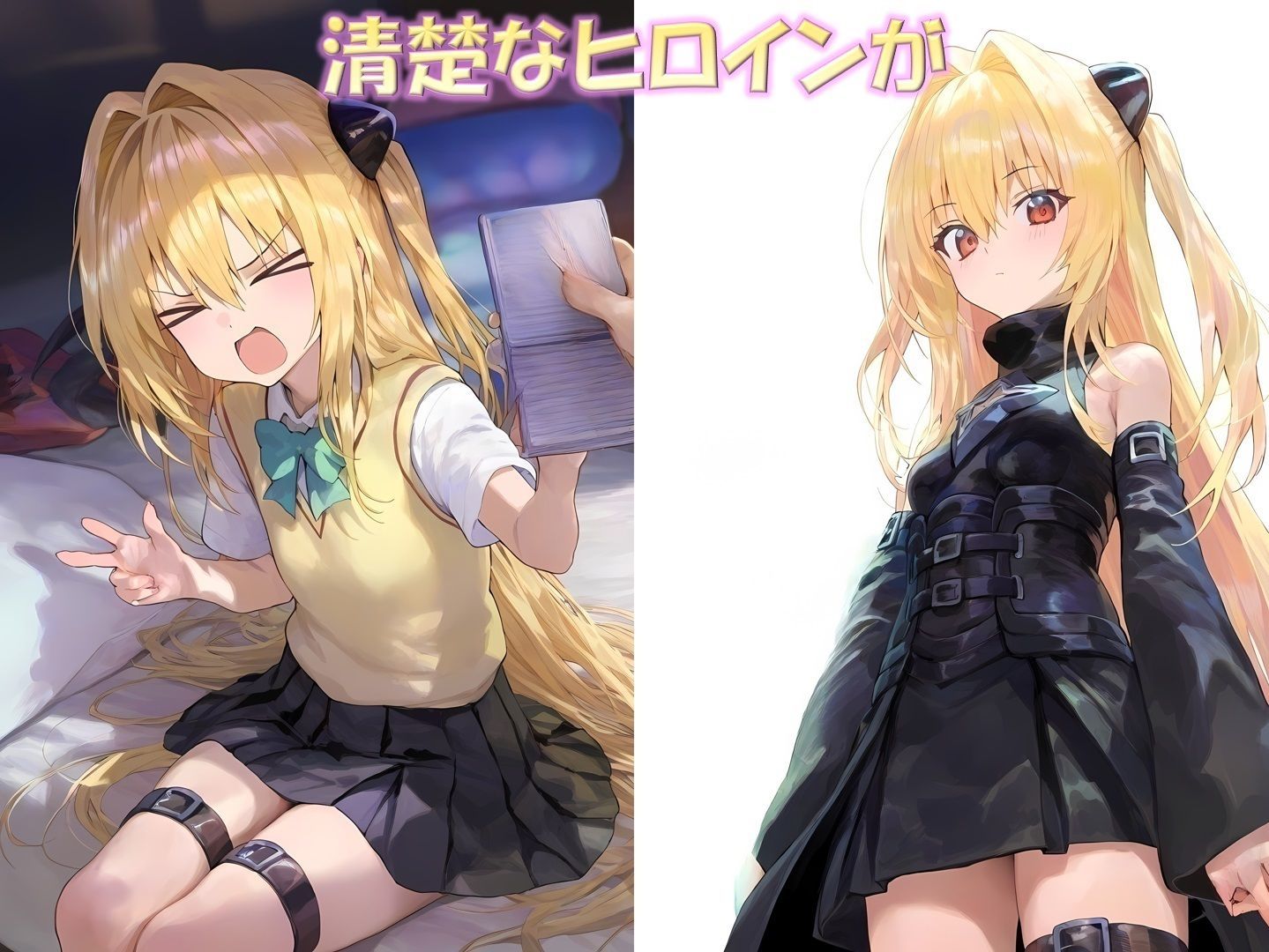 サンプル画像1:少女快楽テイスティング（金〇の闇編）(Re2Pon) [d_372603]