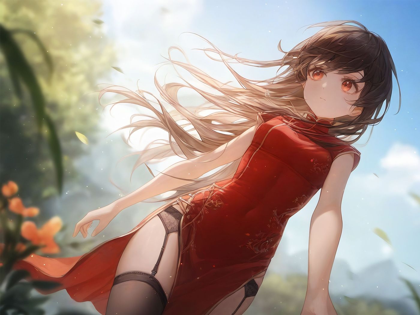 サンプル画像6:超美麗！チャイナドレスっ娘のえちえちコレクション(ダリアの秘密基地) [d_372609]