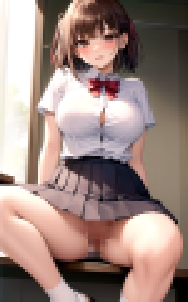 先輩は僕にスカートの下を見せてきます。のサンプル画像 6