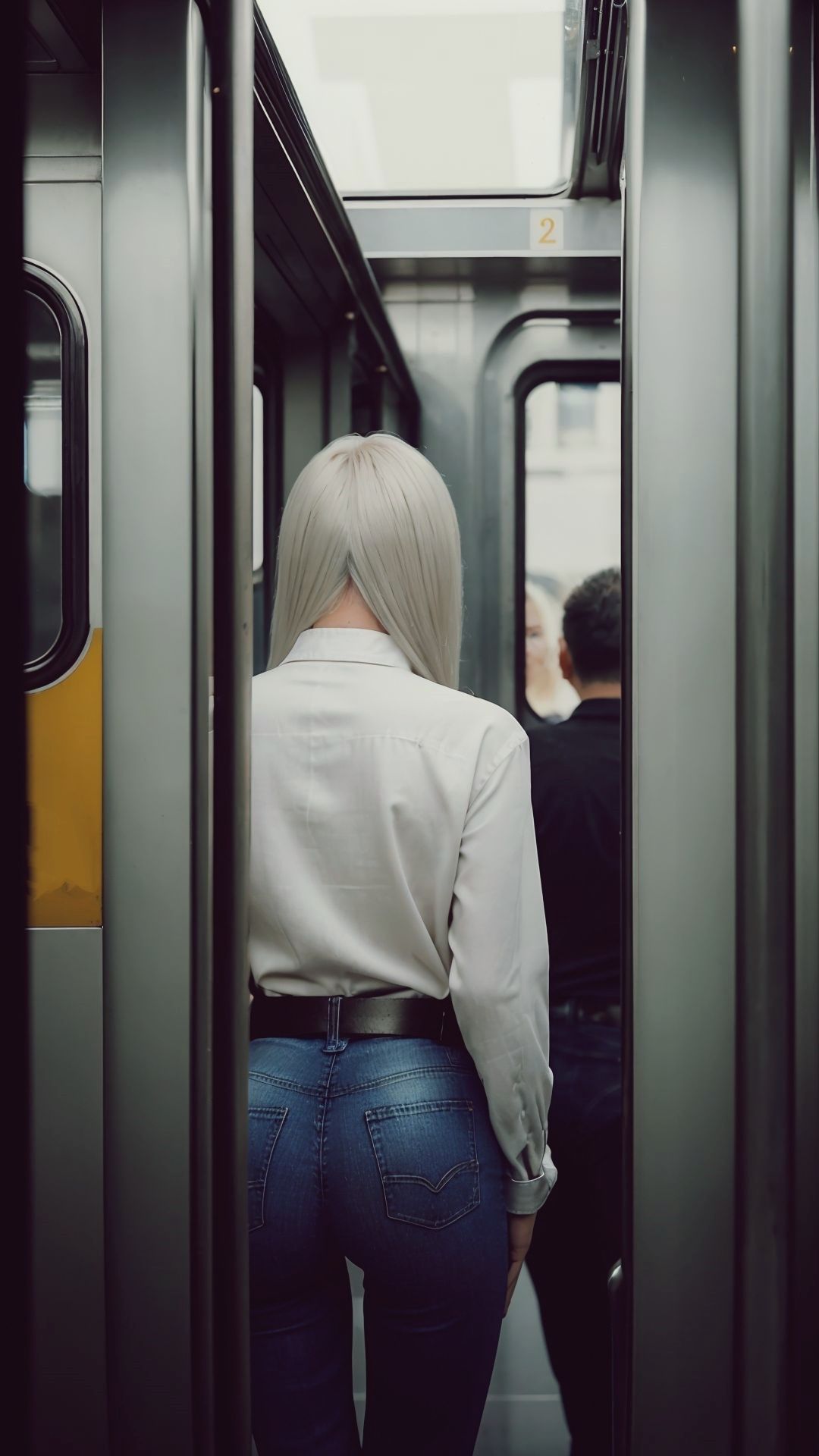 サンプル画像2:S級ギャルのデニム(AI Library) [d_372632]