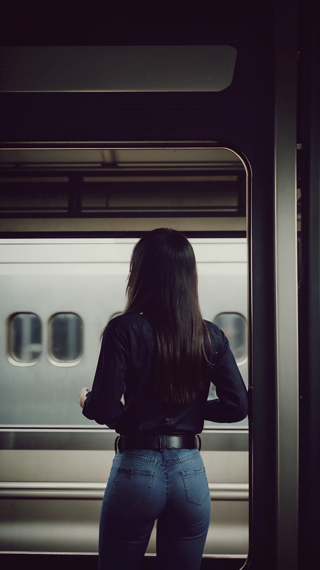 サンプル画像5:S級ギャルのデニム(AI Library) [d_372632]