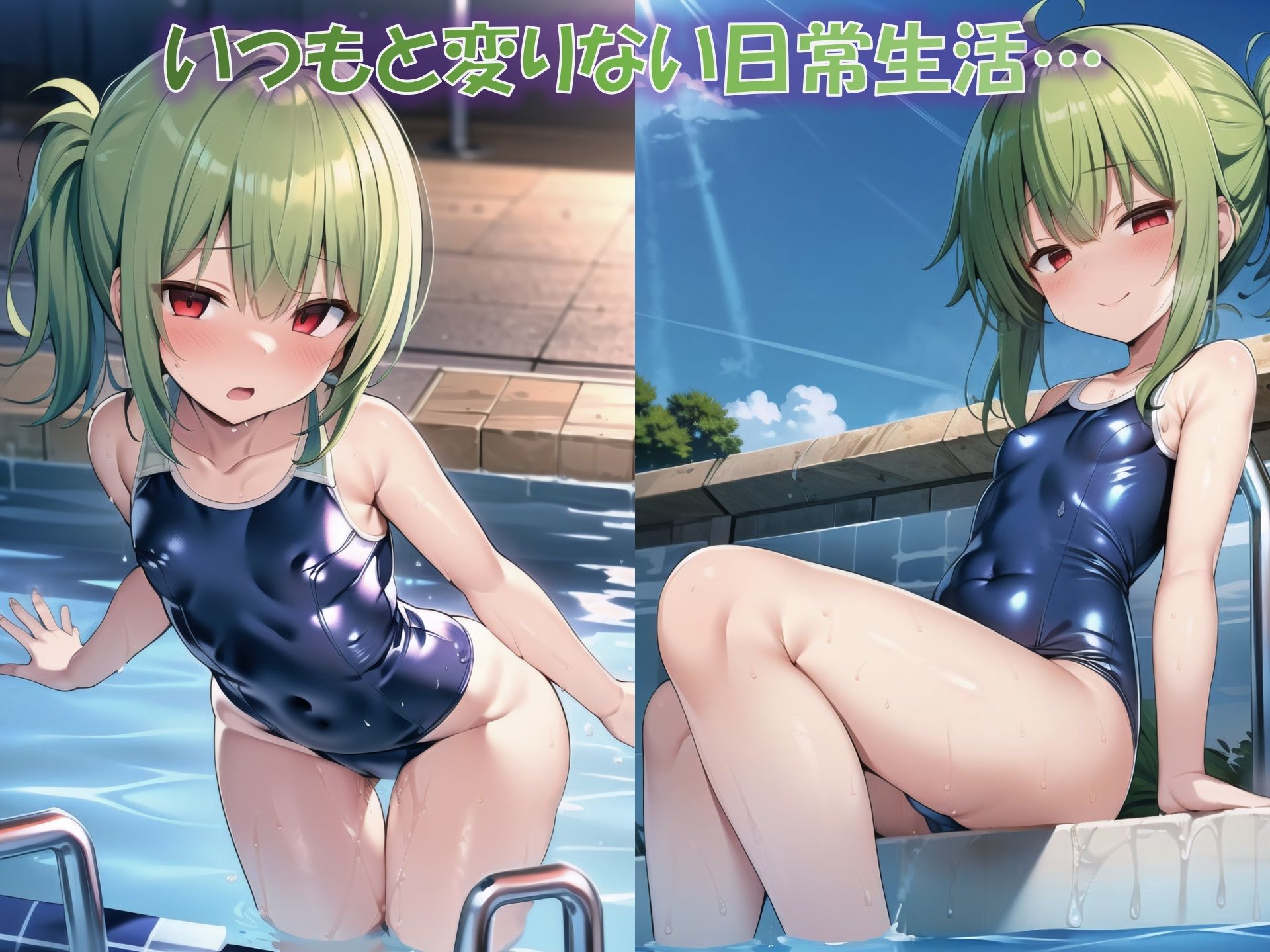 サンプル画像1:変身ヒロイン敗北悪堕ちCG集（アフターグリーン編）（AIArt）(NaruMinix) [d_372656]