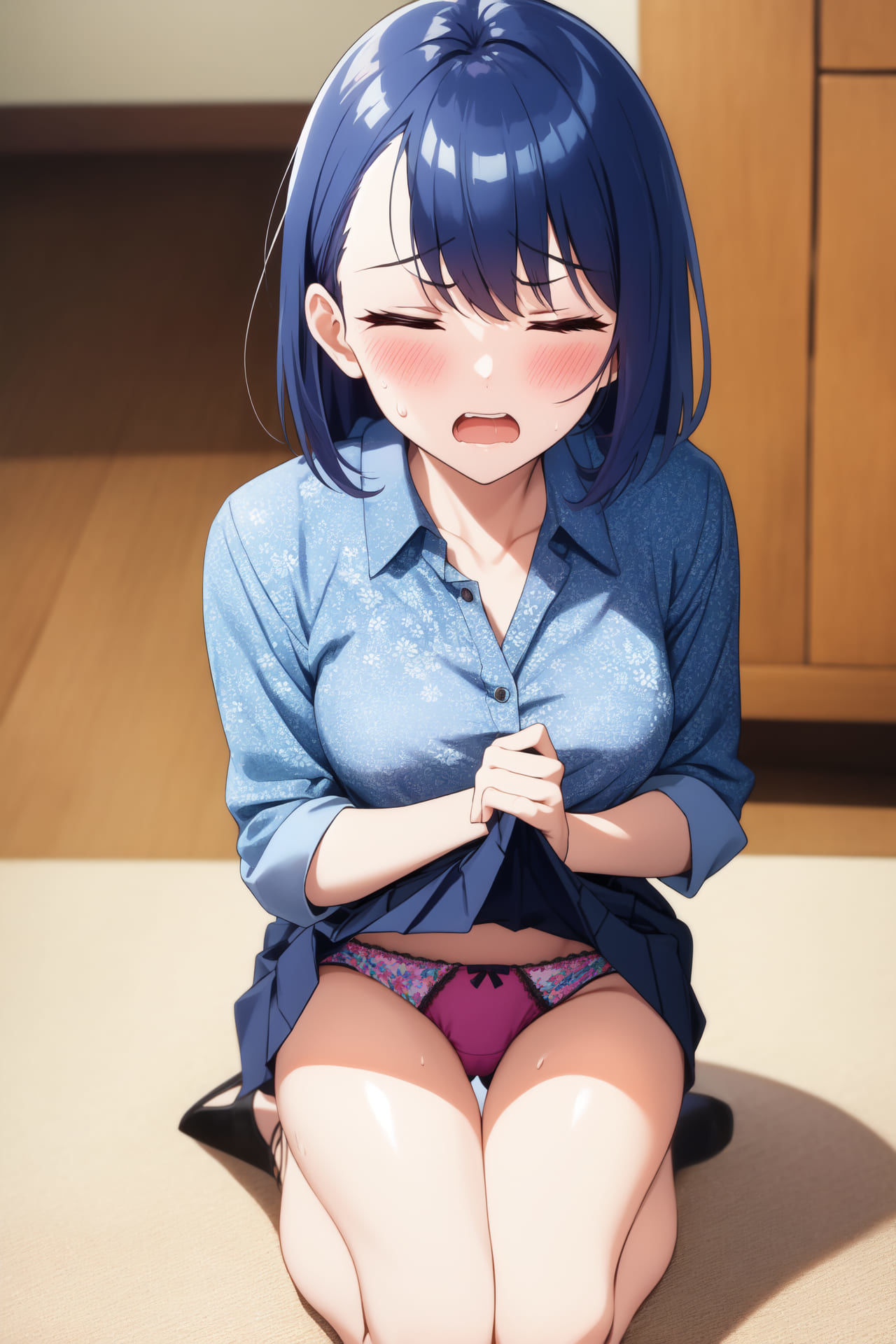 サンプル画像4:【絶対服従】僕の命令に従う法律ができたので、「下着を見せて」とお願いしてみた(アイ屋（嫌）) [d_372662]