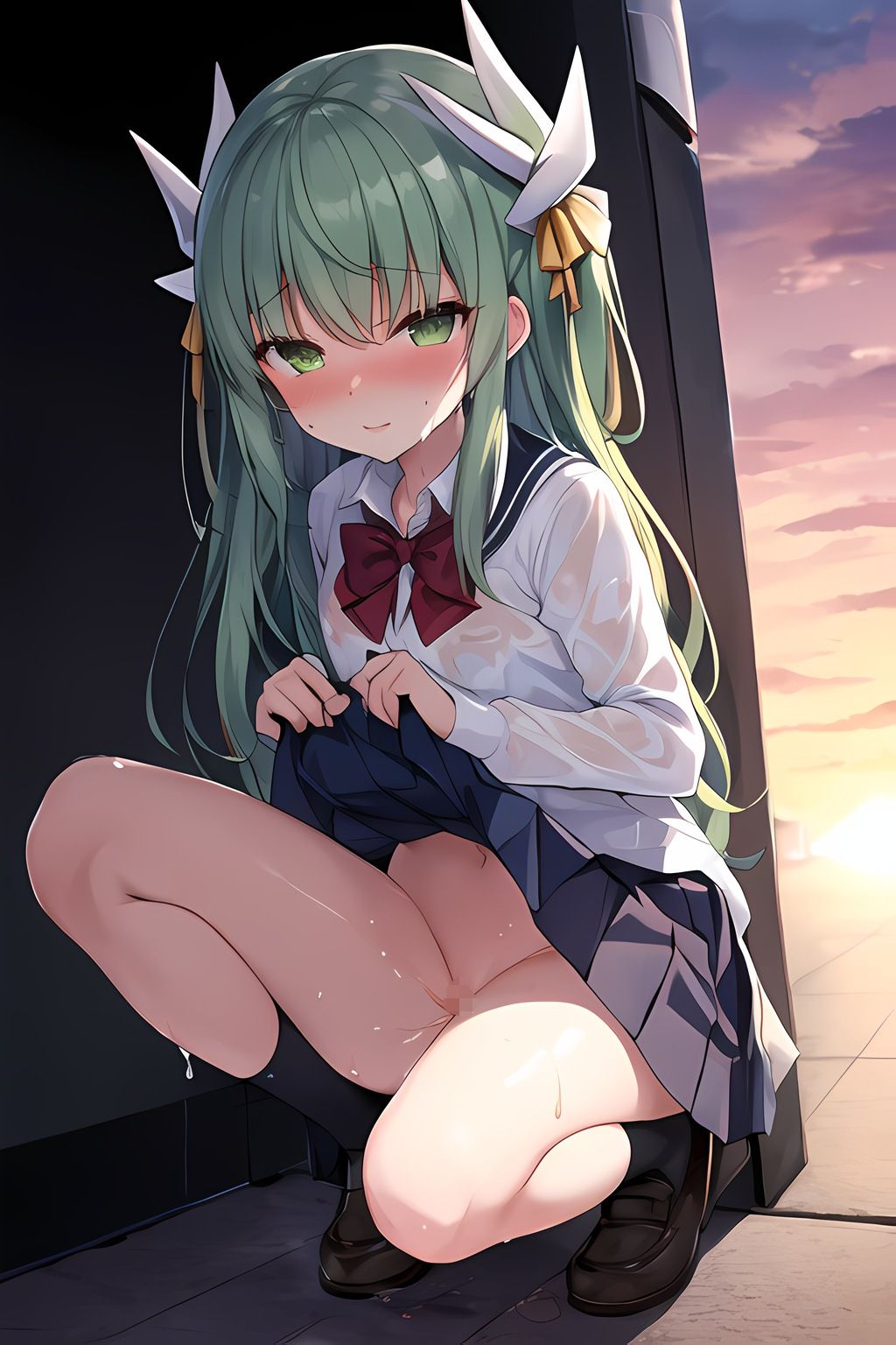 サンプル画像6:ドラゴン少女おしっこHCG集130枚(あいそぼ（AIで遊ぼ）) [d_372735]