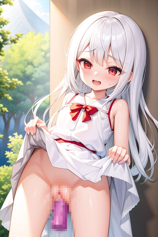 サンプル画像3:おもちゃあそび！知らないおじさんにおもちゃを挿れてもらったら野外露出オナニーにハマったわたしの記録(性癖ドリンクバー) [d_372774]