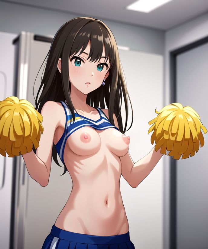 サンプル画像3:渋〇凛、島〇卯月とエッチな性活(balloon flower) [d_372776]