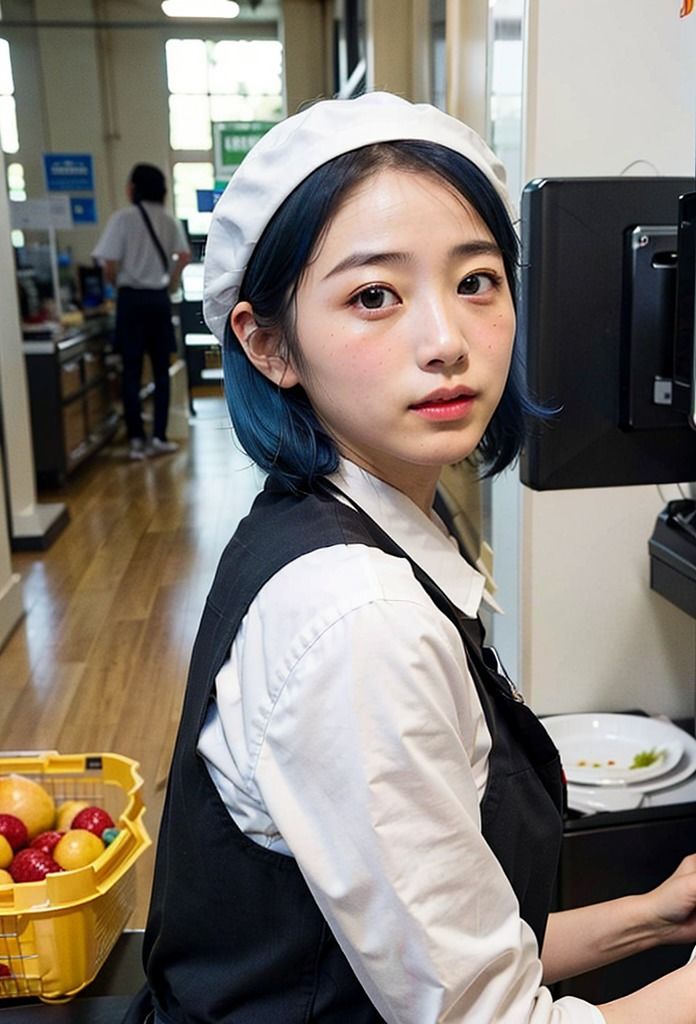 サンプル画像4:コスプレ天国〜食品スーパー 編 vol.1(妄想シチュエーション) [d_372831]