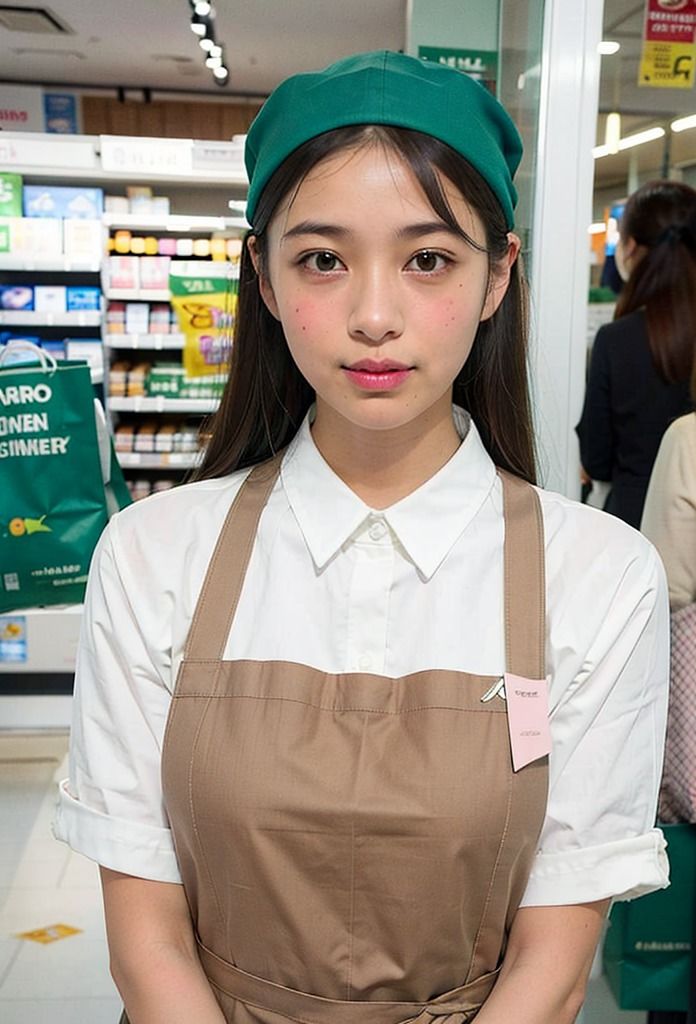 サンプル画像5:コスプレ天国〜食品スーパー 編 vol.1(妄想シチュエーション) [d_372831]