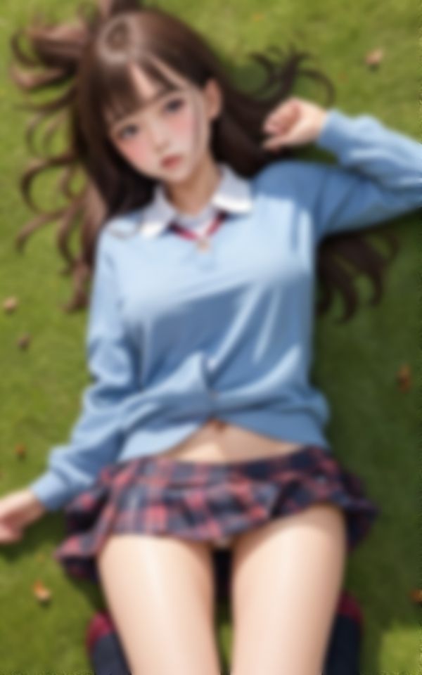 サンプル画像6:綺麗なおっぱいを見せてくれる淫乱女学生撮影集(かなえAI) [d_372924]