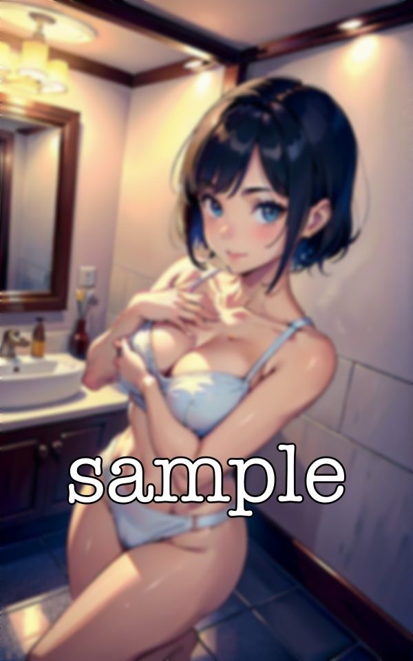 サンプル画像4:ユニットバスの元カノ特集！貧乏でも幸せだったユニットバスでの初恋写真スペシャル(レッドドラゴン企画) [d_372960]