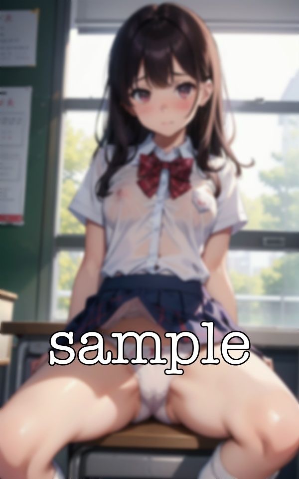 サンプル画像1:JK処女卒業！入学当初から可愛がり続けた教え子がついに卒業・・先生脱がせてよ・・・(くぱぁの国王) [d_372975]