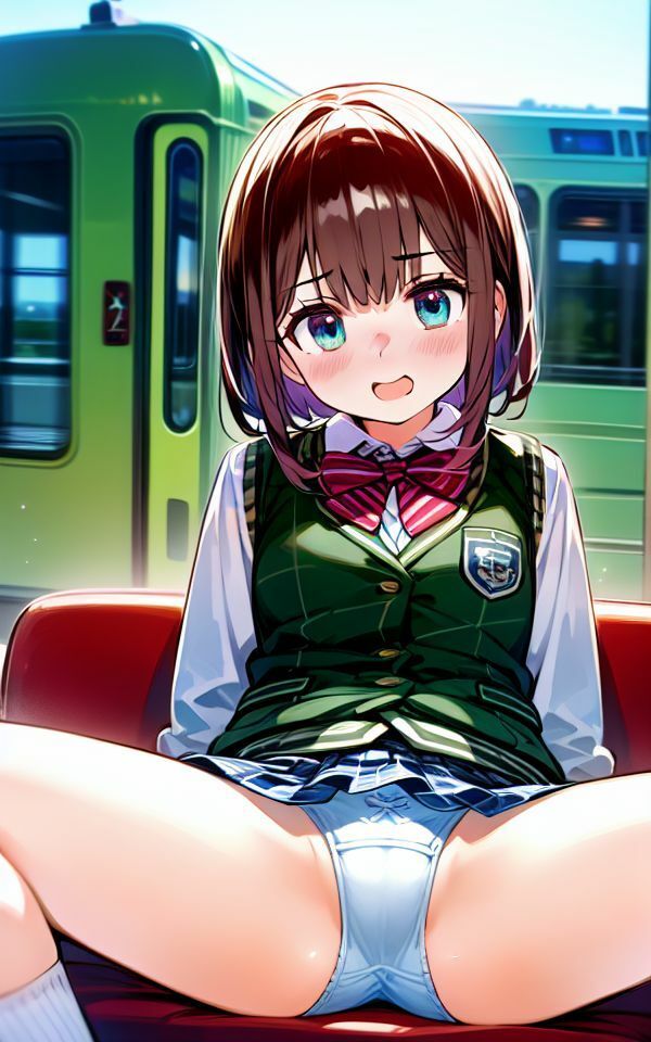 サンプル画像2:パンチラ挑発女子校生に仕返し絶頂マッサージ(みっくすゼリー) [d_373014]