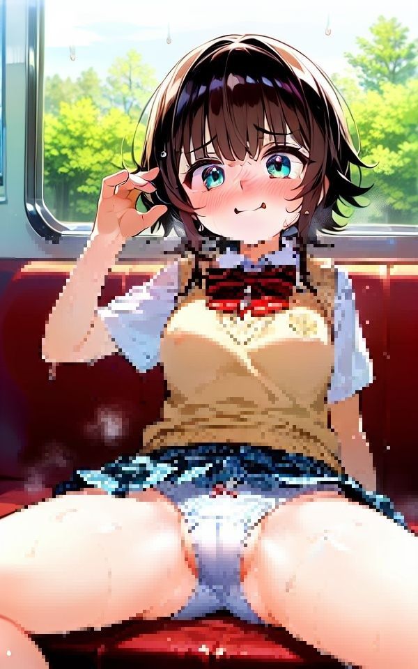 サンプル画像4:パンチラ挑発女子校生に仕返し絶頂マッサージ(みっくすゼリー) [d_373014]