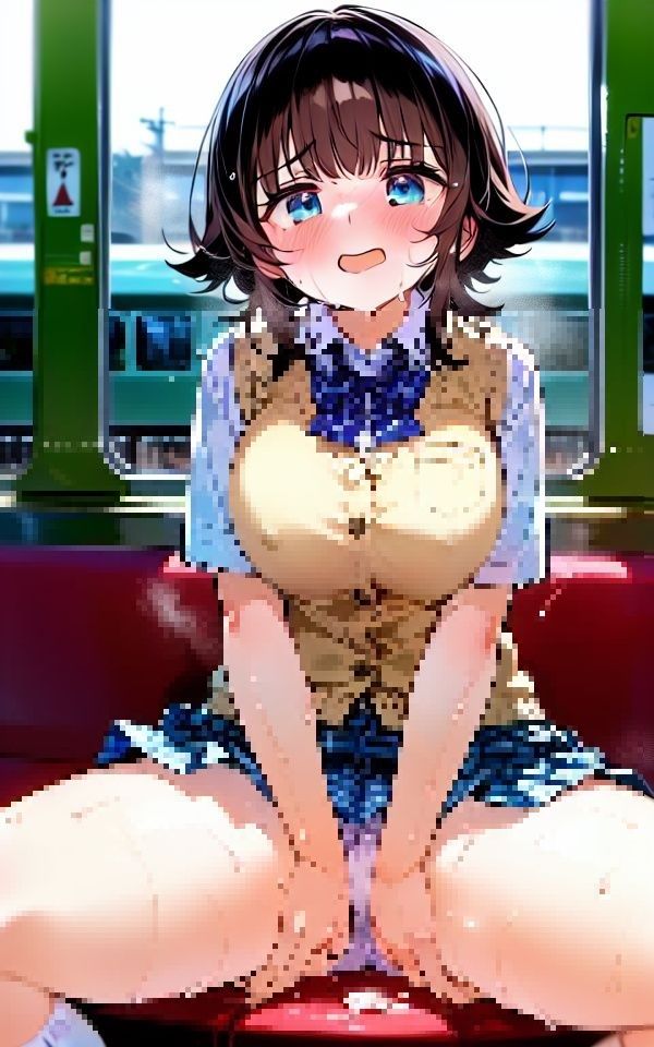 パンチラ挑発女子校生に仕返し絶頂マッサージのサンプル画像 6