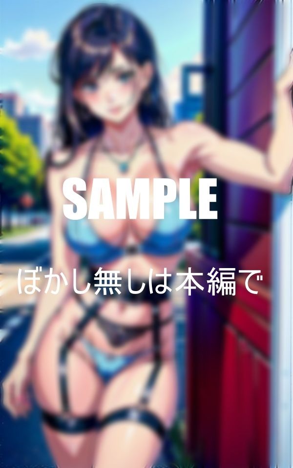 サンプル画像3:エロ過ぎるランジェリー痴女たち街に現るスケスケ下着で男を誘惑(Yサークル) [d_373191]