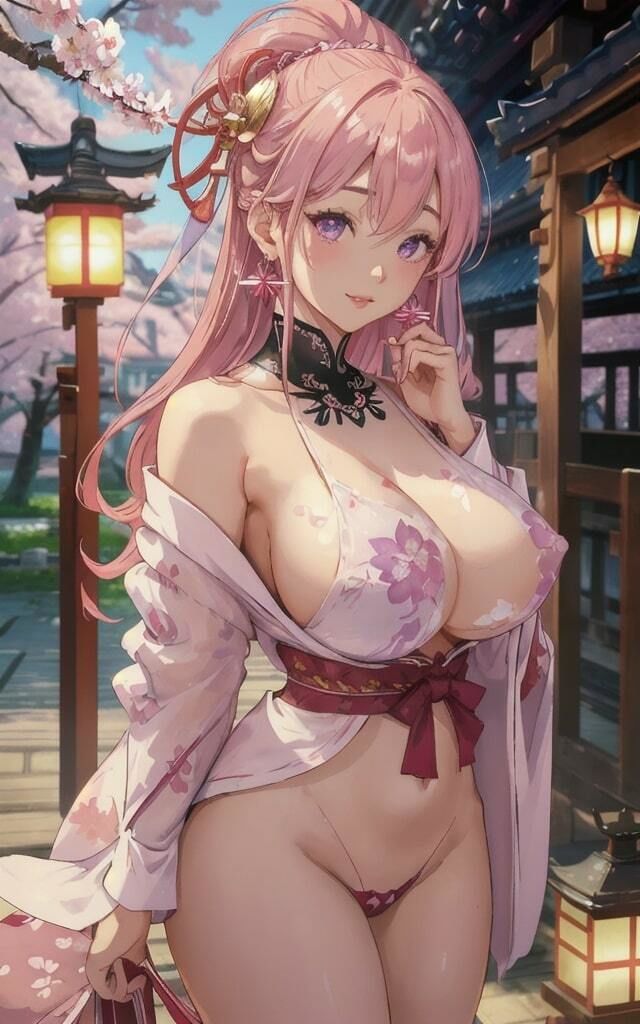 サンプル画像2:爆乳！巫女姉妹(わくわくAI組) [d_373202]