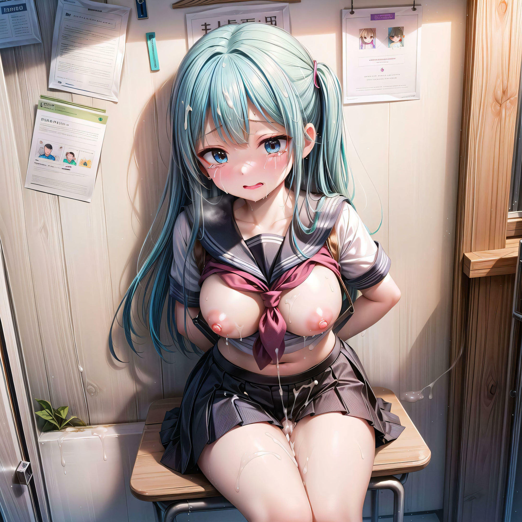 サンプル画像4:そのでかい脂肪の塊を白く染める(官能ラビリンス) [d_373297]