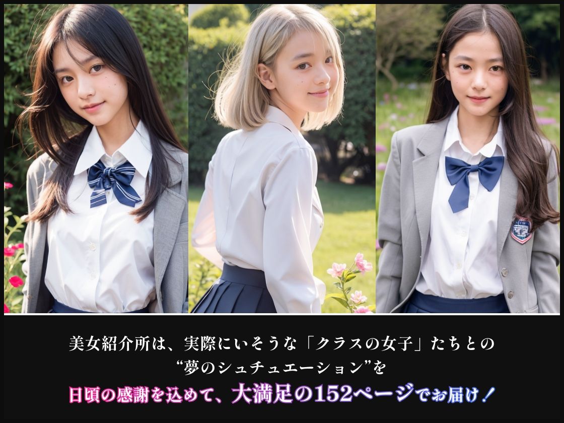 サンプル画像2:女子校生との思ひ出(美女紹介所) [d_373304]