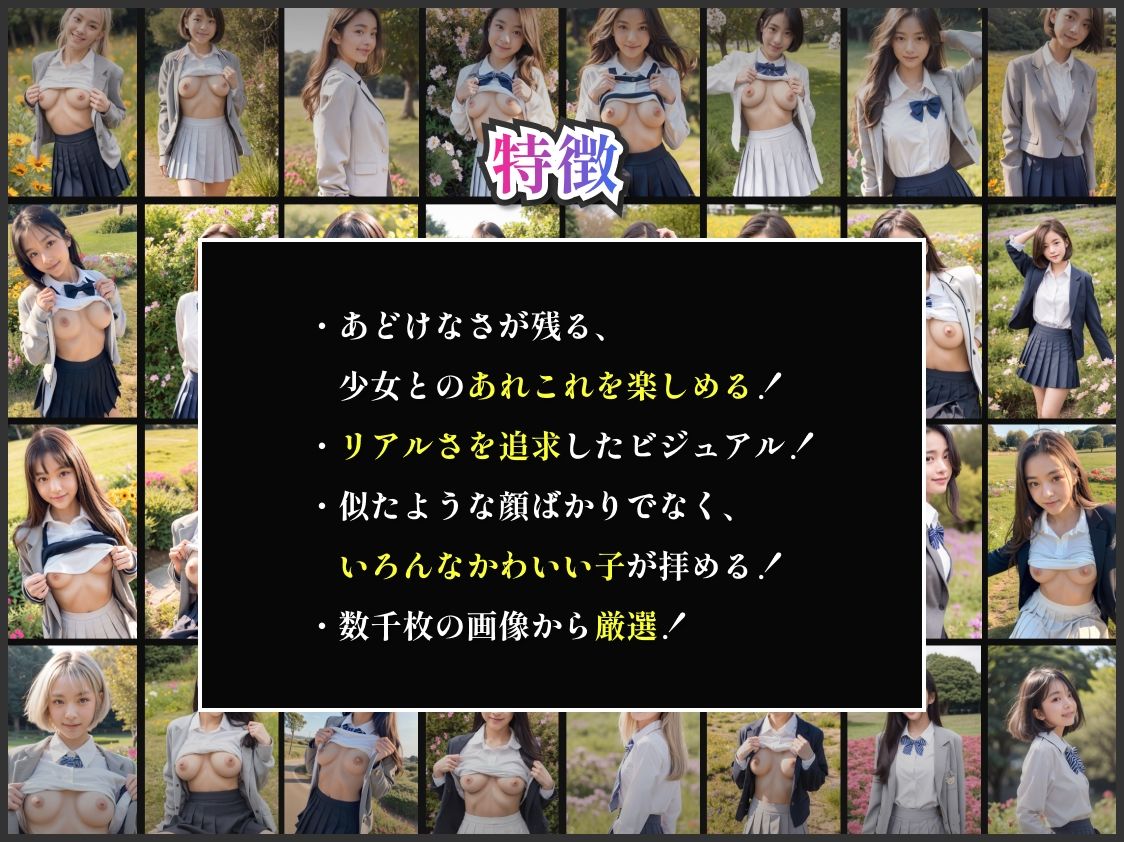 サンプル画像3:女子校生との思ひ出(美女紹介所) [d_373304]