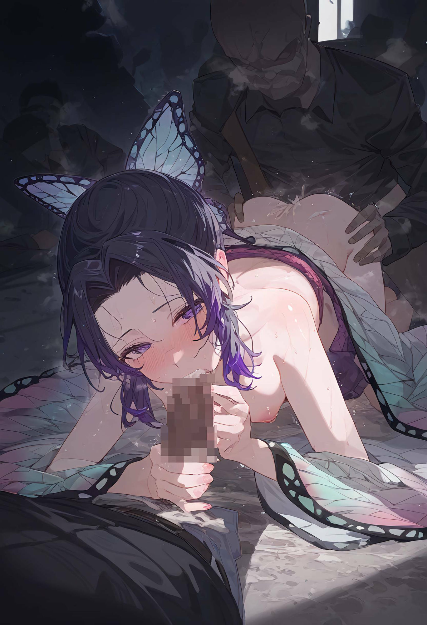 サンプル画像1:寝取られ調教日誌 胡蝶し〇ぶ(CA部) [d_373353]