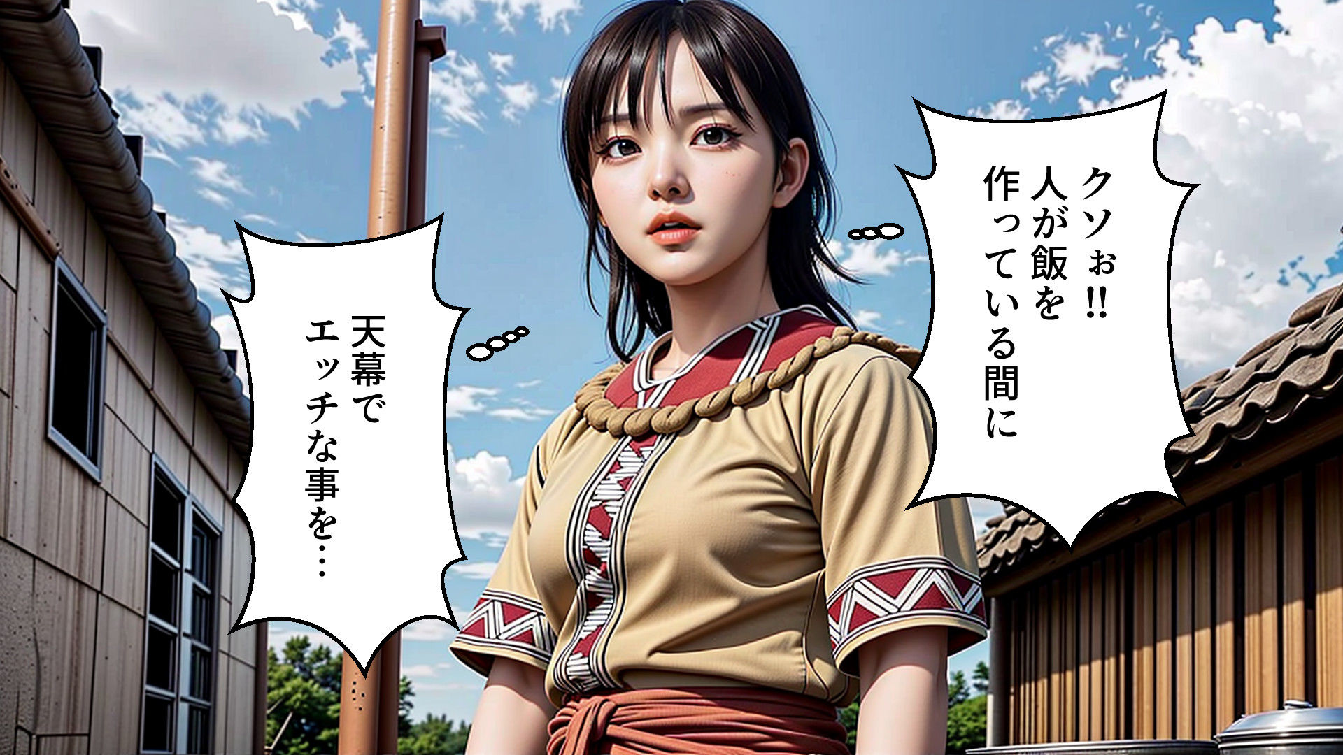 サンプル画像3:女軍師 決死のお色気作戦(コメットパンチ) [d_373375]