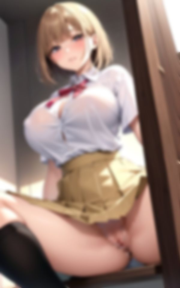 サンプル画像3:お○んこをさらけ出して色仕掛けしてくる援交大好き女学生(妄想LOVEGIRL) [d_373405]