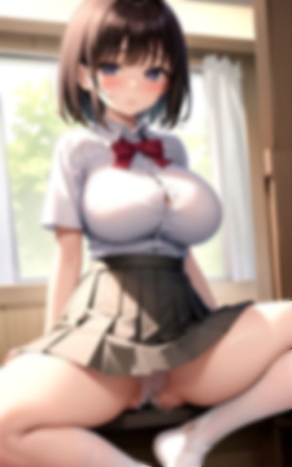 サンプル画像5:お○んこをさらけ出して色仕掛けしてくる援交大好き女学生(妄想LOVEGIRL) [d_373405]