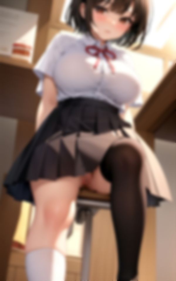 サンプル画像6:お○んこをさらけ出して色仕掛けしてくる援交大好き女学生(妄想LOVEGIRL) [d_373405]